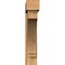 Ekena Millwork Imperial Block Rough Sawn Bracket w/ Offset Brace, Western Red Cedar, 8"W x 42"D x 42"H BKT0806X42X42IMP05RWR - alternate 4